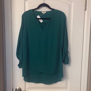 Women's Green Blouse